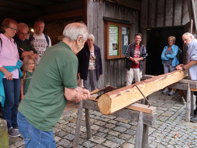 Lebendiges Handwerk: Zimmermann