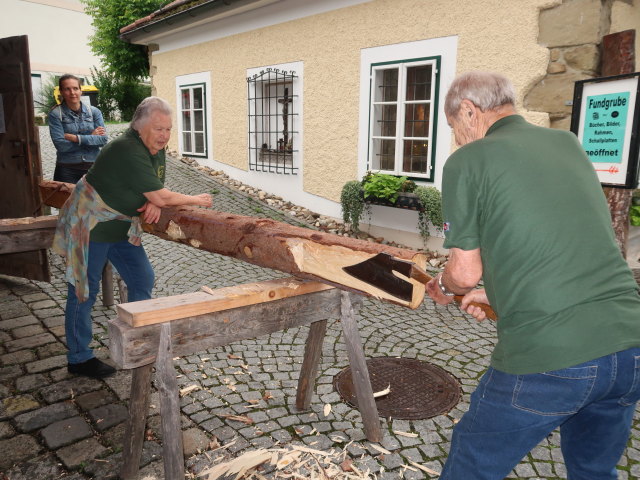 Lebendiges Handwerk: Zimmermann