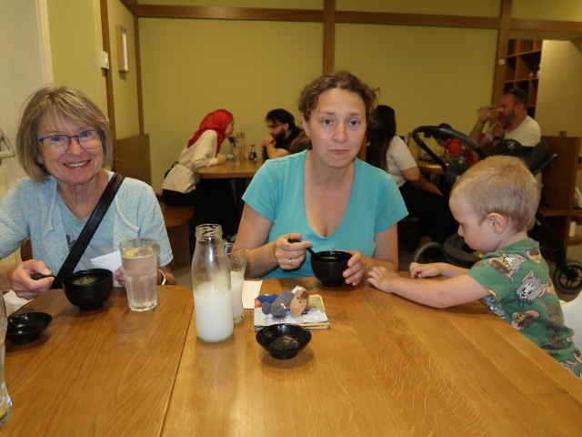 Mama, Sabine und Nils