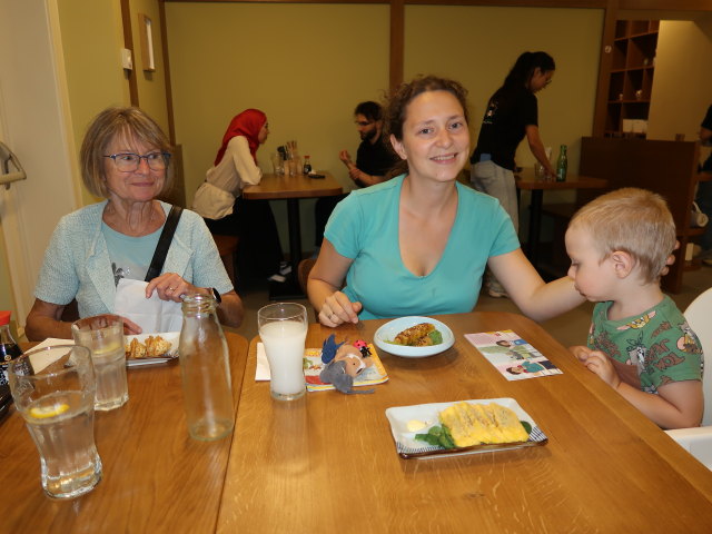 Mama, Sabine und Nils