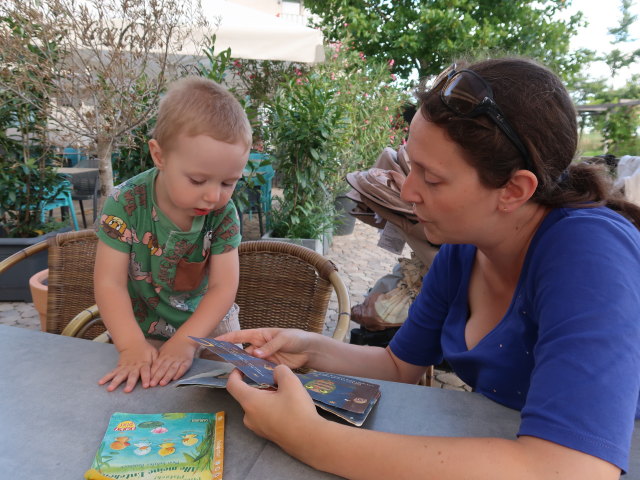 Nils und Sabine im Restaurant Portobello