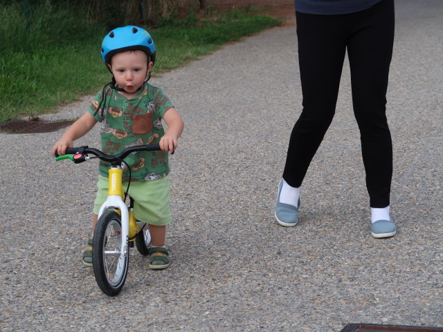 Nils und Sabine in der Alten Stra&szlig;e