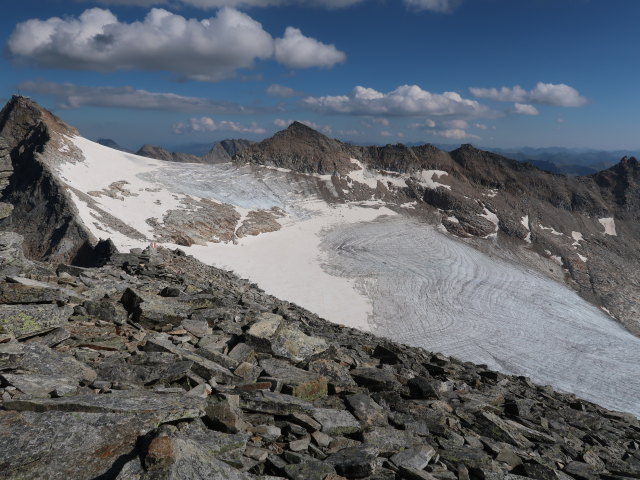 Kleinflei&szlig;kees vom Goldzechkopf aus (8. Aug.)