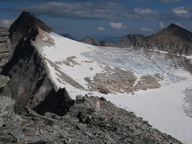 zwischen Goldzechkopf und Kleinflei&szlig;kees (8. Aug.)