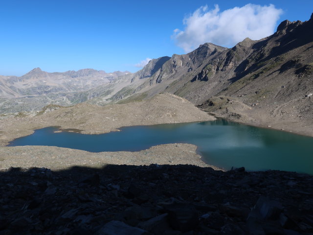 von der Feldseescharte Richtung Nordwesten (10. Aug.)