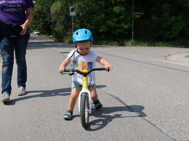 Sabine und Nils in der Alten Stra&szlig;e