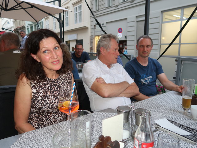 Melanie, G&uuml;nther und Werner im Jonathan & Sieglinde