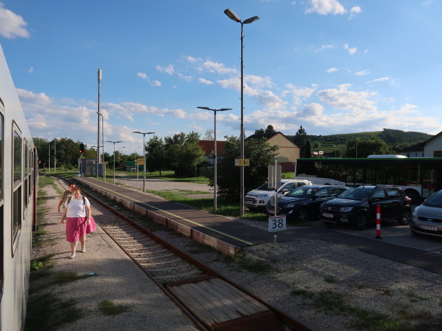 Bahnhof Sch&ouml;nberg am Kamp, 219 m