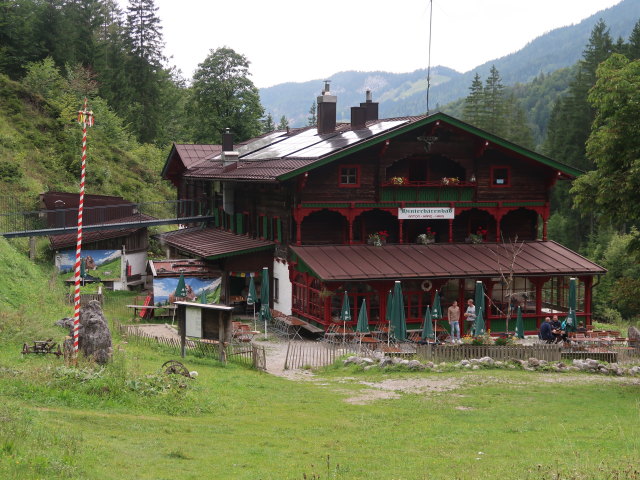 Anton-Karg-Haus, 829 m (23. Aug.)