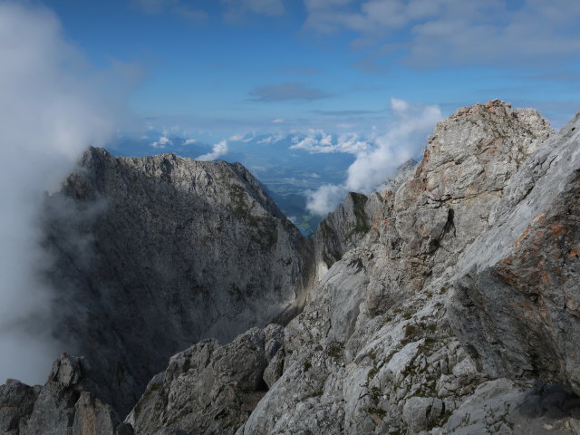 von der Ellmauer Halt Richtung S&uuml;dwesten (24. Aug.)