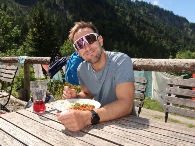 Christoph beim Hans-Berger-Haus, 936 m (24. Aug.)