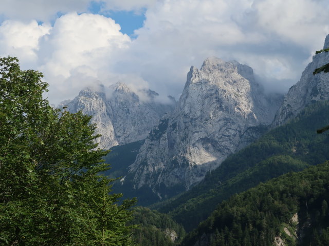 Wilder Kaiser vom Kaisertal aus (24. Aug.)