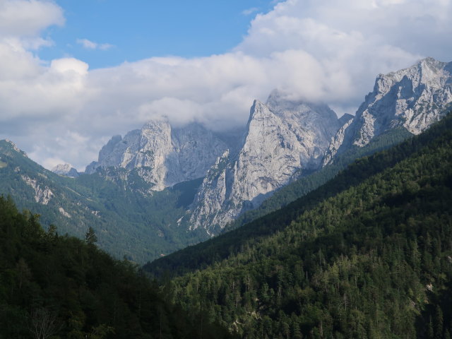 Wilder Kaiser vom Kaisertal aus (24. Aug.)