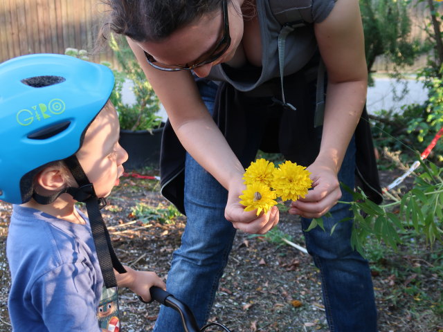 Nils und Sabine in der Alten Stra&szlig;e