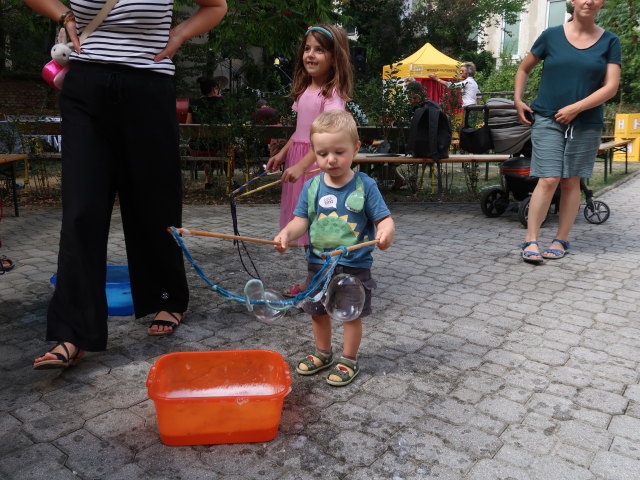 Nils und Sabine im Hilfswerk Wien