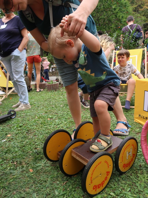 Sabine und Nils im Hilfswerk Wien