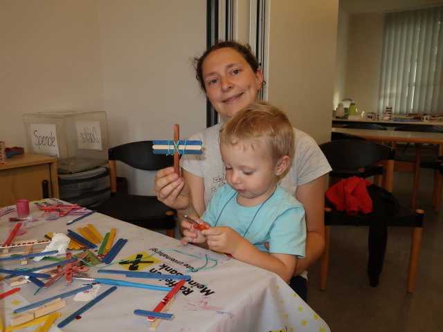 Sabine und Nils in der Pfarre S&uuml;&szlig;enbrunn