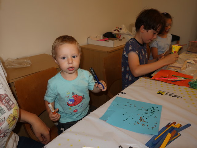 Sabine und Nils in der Pfarre S&uuml;&szlig;enbrunn