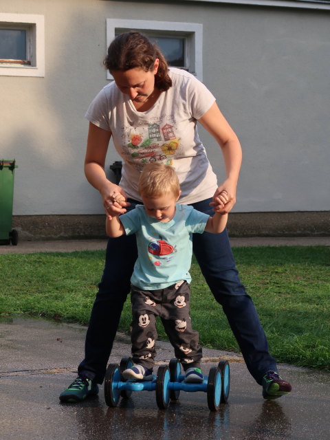 Sabine und Nils in der Pfarre S&uuml;&szlig;enbrunn