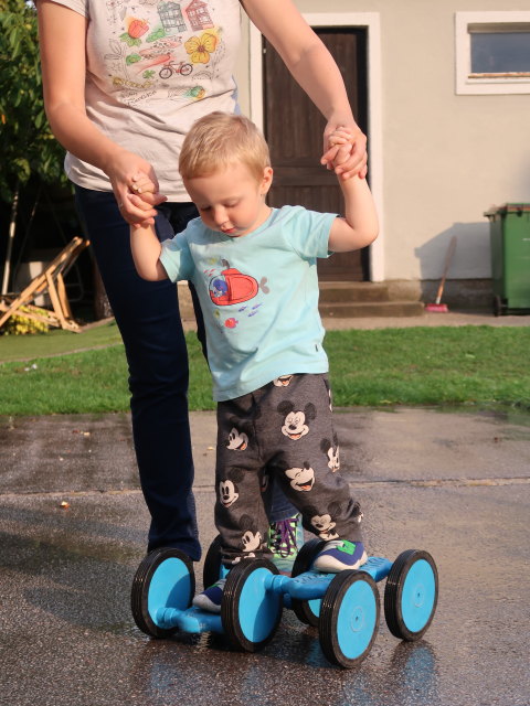 Sabine und Nils in der Pfarre S&uuml;&szlig;enbrunn