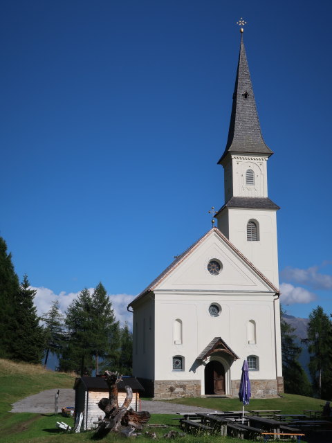 Wallfahrtskirche Marterle, 1.836 m