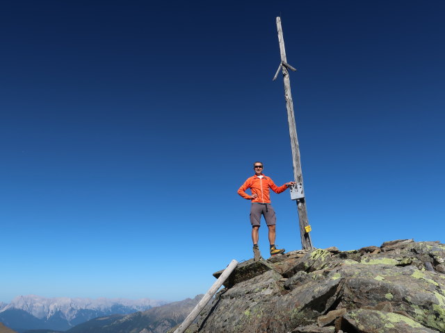 Ich am Lehner Grieskogel, 3.032 m (20. Sep.)