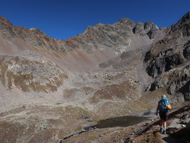Evelyn zwischen Kugleter See und Gro&szlig;see (21. Sep.)