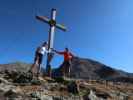 Evelyn und ich im Lehnerjoch, 2.510 m (20. Sep.)