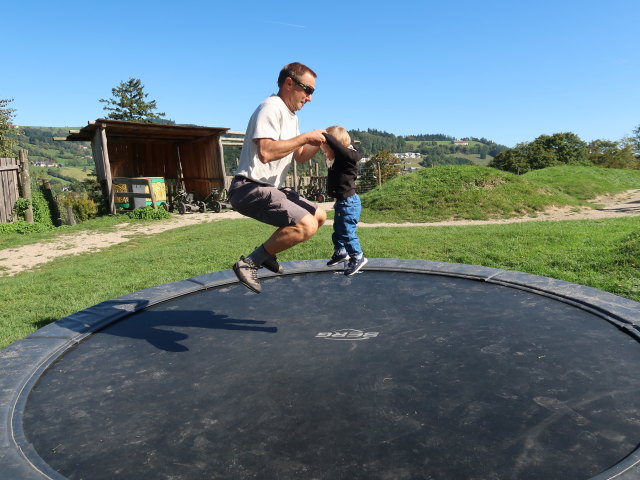 Ich und Nils im Tierpark Buchenberg