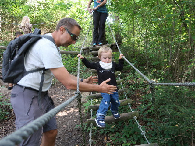Ich, Ursa und Nils im Tierpark Buchenberg