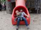 Nils und Sabine am Abenteuerspielplatz