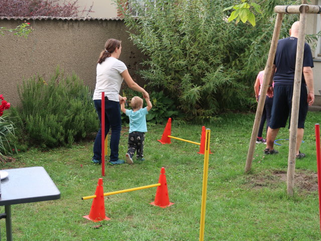 Sabine und Nils in der Pfarre S&uuml;&szlig;enbrunn