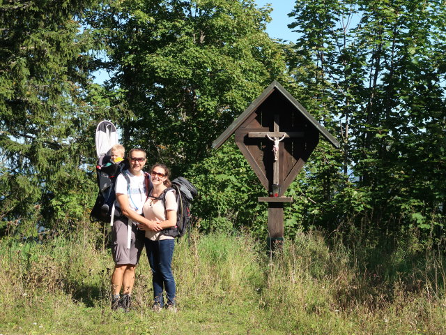 Nils, ich und Sabine&nbsp;am Pinkenkogel, 1.292 m