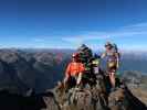 Ich und Evelyn auf der Kreuzj&ouml;chlspitze, 2.908 m (21. Sep.)