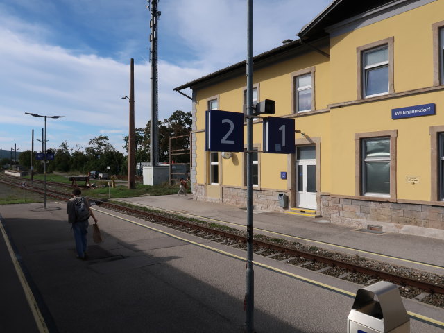 Bahnhof Wittmannsdorf, 271 m