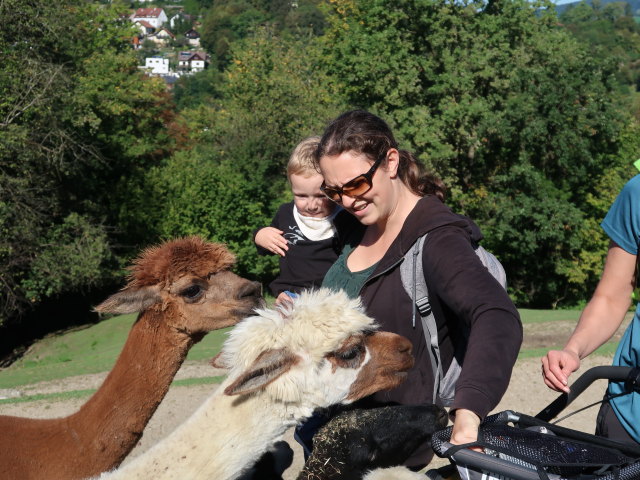Nils und Sabine im Tierpark Buchenberg