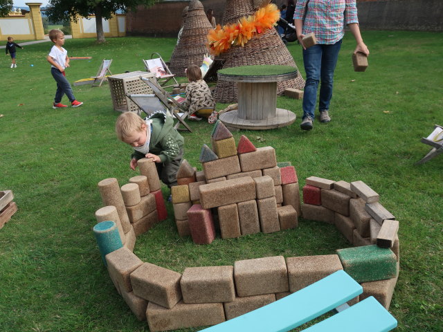 Nils und Sabine am Herbstfest
