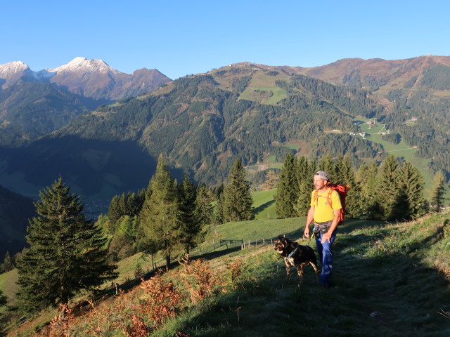 Georg zwischen Vorderstadluck und Reschenbergalm