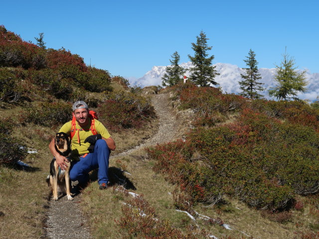 Georg zwischen Saukaralm und Karalm