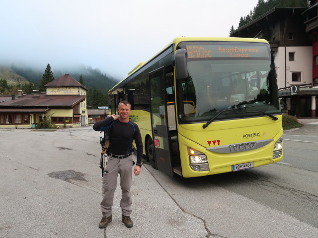 Aaron am Pass Thurn, 1.274 m (11. Okt.)