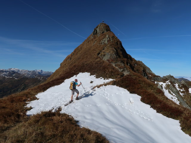 Aaron zwischen Hartkaserh&ouml;he und Rossgruberkogel (11. Okt.)