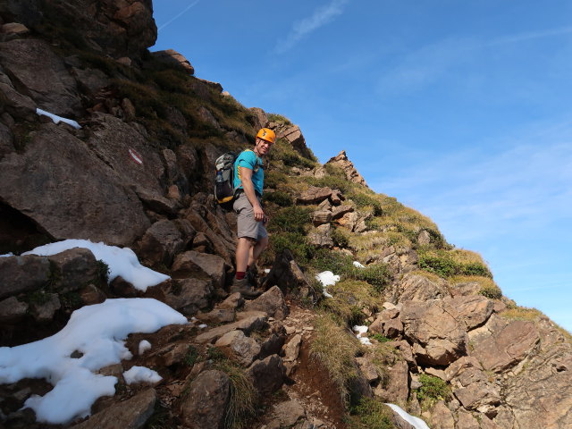 Aaron zwischen Sch&ouml;ntaljoch und Gro&szlig;em Rettenstein (11. Okt.)