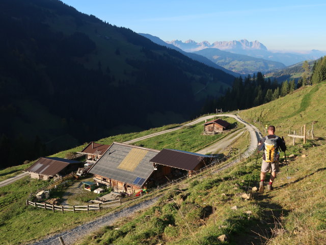 Aaron zwischen Sch&ouml;ntalalm und Sonnwendalm (11. Okt.)