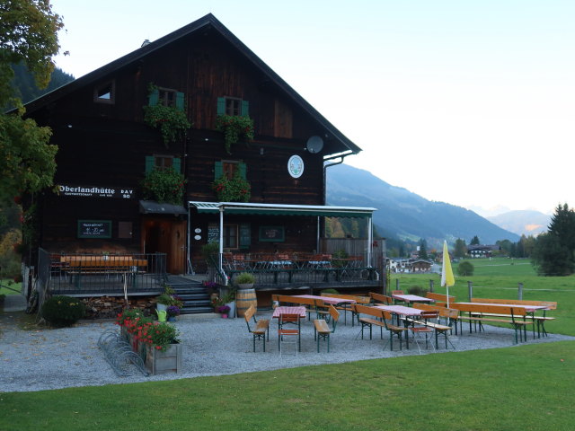 Oberlandh&uuml;tte, 1.014 m (11. Okt.)