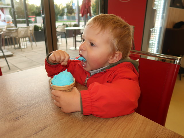 Nils im Eissalon Dolce Vita