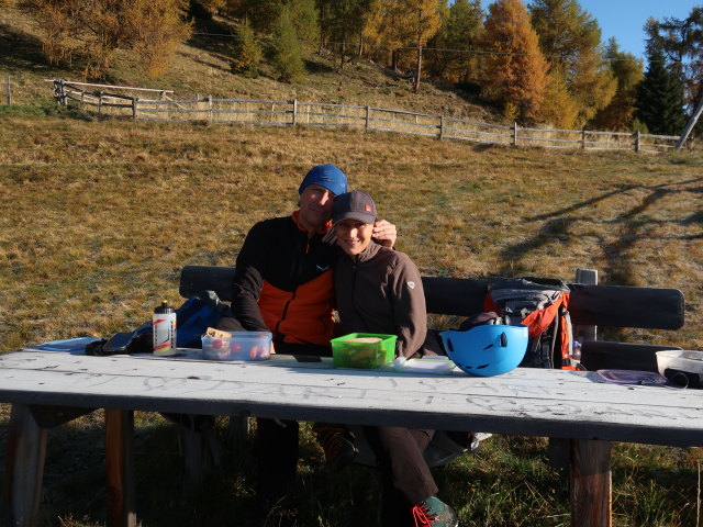Frank und Melanie zwischen Wildbachh&uuml;tte und Gumma