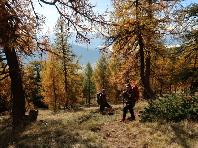 Frank und Melanie zwischen Wildbachh&uuml;tte und Gumma