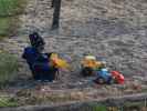 Nils am Spielplatz Niederleis