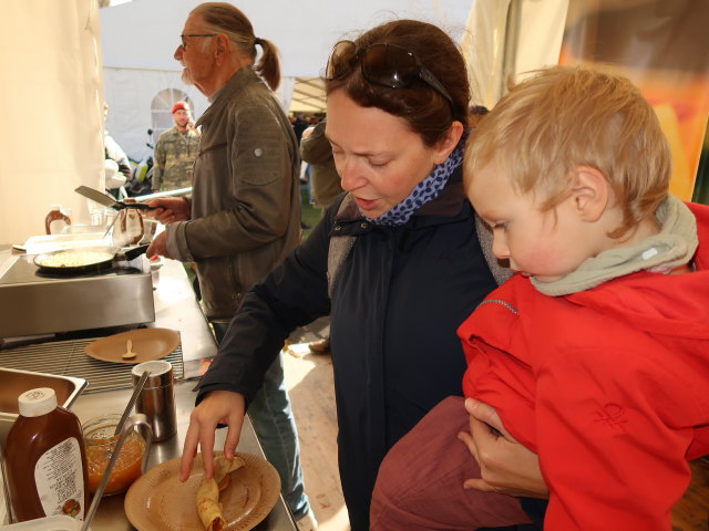 Sabine und Nils am Heldenplatz
