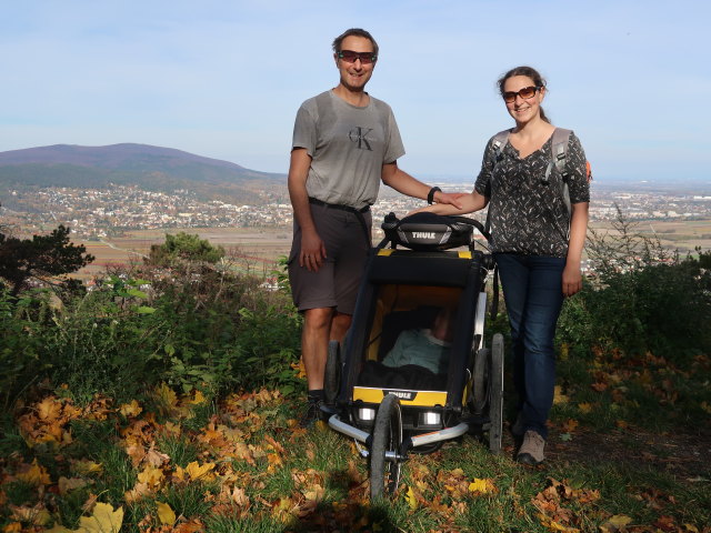 Ich, Nils und Sabine am Harzberg, 466 m